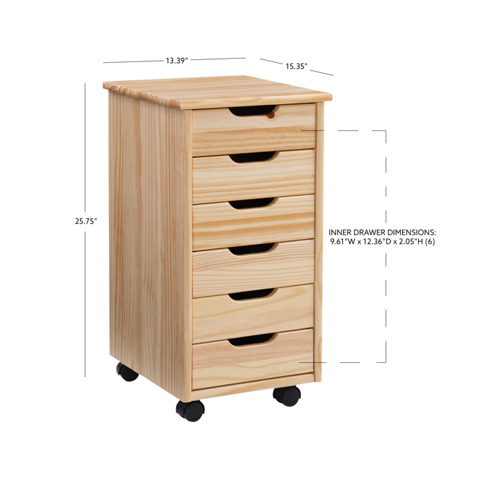 Wade Logan® Hundo 6 Drawer Storage Chest And Reviews Wayfair